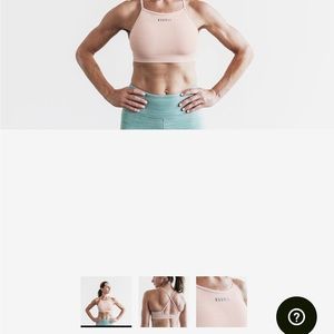 Rose Nobull sports bra, size medium. NWT